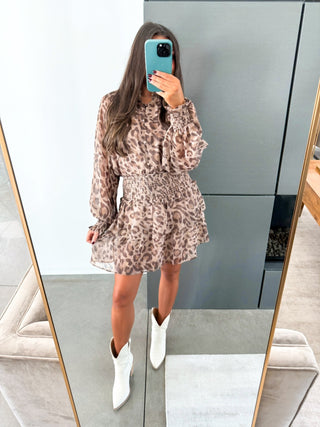 Always Sassy Animal Dress - Instyle Boutique