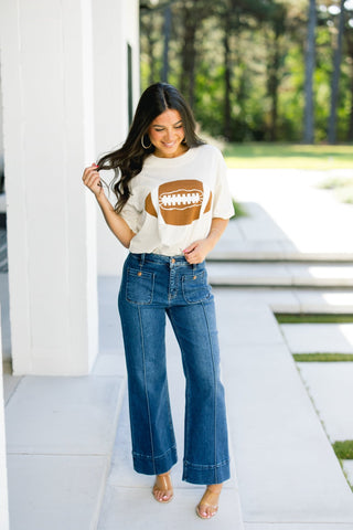 Football Fanatic Tee - Instyle Boutique