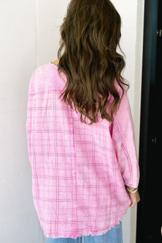 More Fun Malibu Pink Top - Instyle Boutique