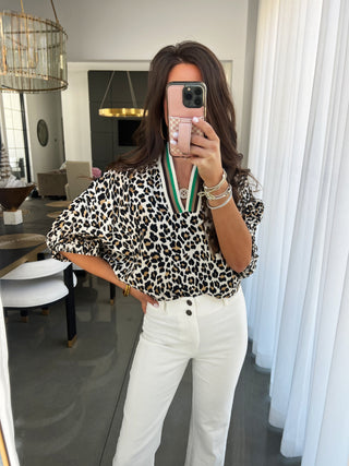 Against The Odds Leopard Top