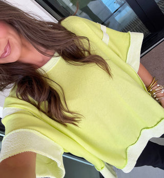 Let It Be Lime Top