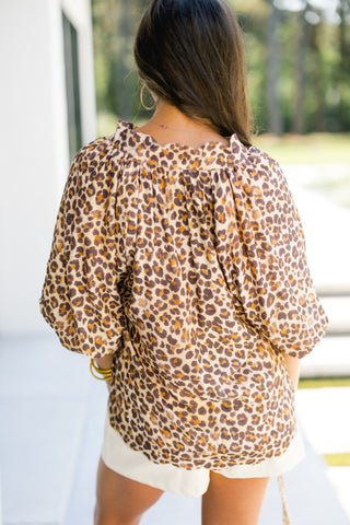 Like You Love Me Leopard Top