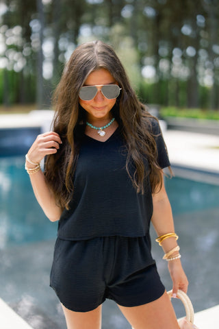 Island In The Sun Set - Black - Instyle Boutique