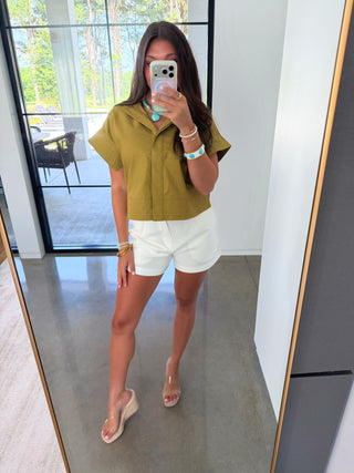 Olive Grove Dolman Top - Instyle Boutique