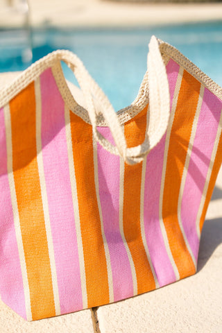 Capri Pink Tote - Instyle Boutique