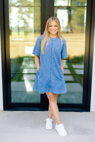 Delaney Denim Dress ~FINAL SALE~
