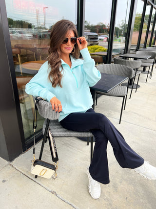 Anna Aqua Pullover ~FINAL SALE~