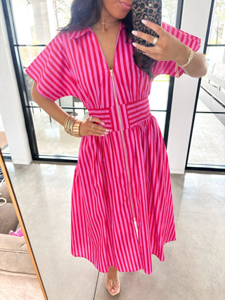 Soon To Be Summer Striped Dress - Instyle Boutique
