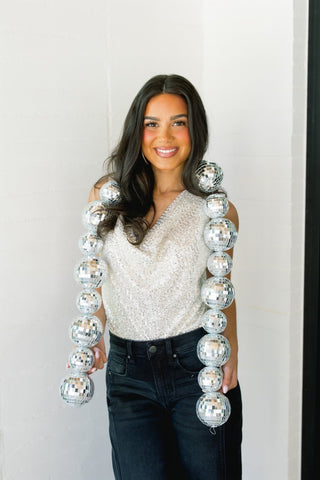Champagne Dreams Sequin Top - Instyle Boutique