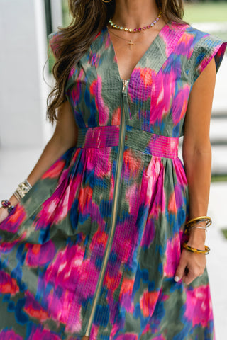 Garden in Bloom Midi Dress
