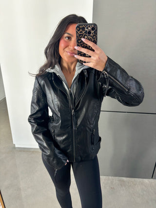 Move Over Black Leather Moto Jacket - Instyle Boutique