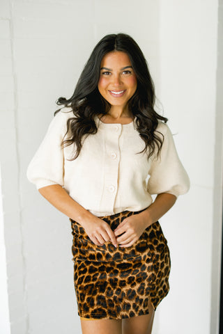 All Eyes On Me Ivory Sweater