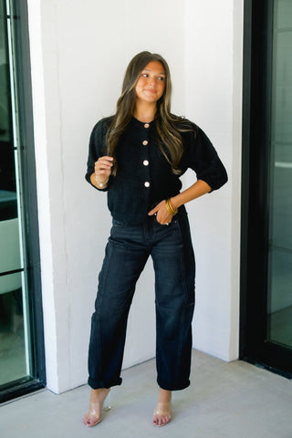 A Night To Remember Sweater - Black - Instyle Boutique