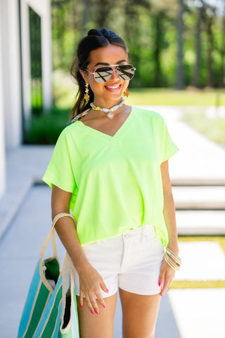Lime Light Top - Instyle Boutique