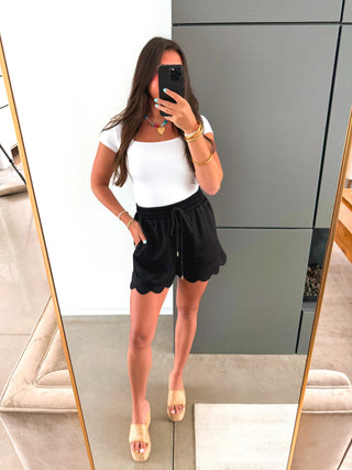 Sweet Edge Scallop Shorts