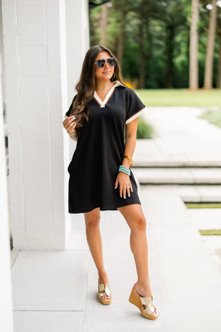 The Club House Dress – Black - Instyle Boutique