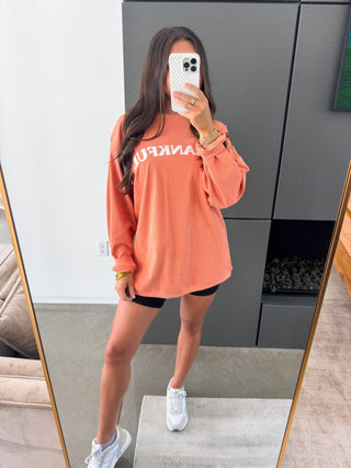 Thankful Corded Top - Instyle Boutique