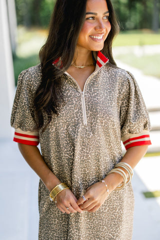 Fierce & Chic Animal Print Dress - Instyle Boutique