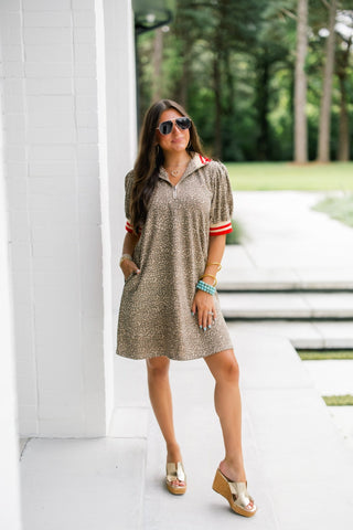 Fierce & Chic Animal Print Dress - Instyle Boutique