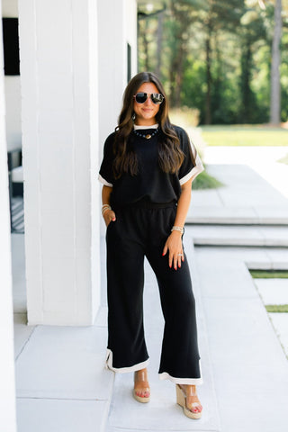 Mom on the Move Black Set - Instyle Boutique