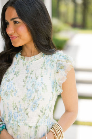 Romantic Garden Party Tulle Midi Dress - Instyle Boutique