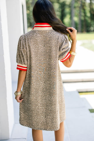 Fierce & Chic Animal Print Dress - Instyle Boutique