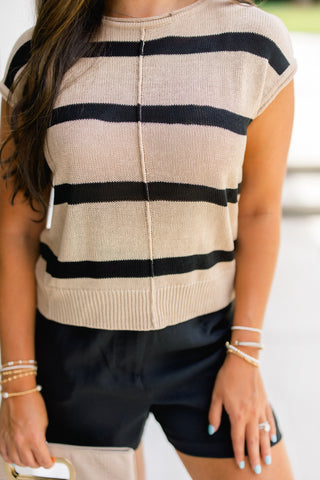 The Neutral Ground Sweater Top