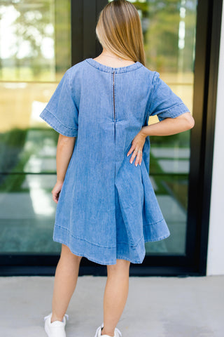 Delaney Denim Dress ~FINAL SALE~