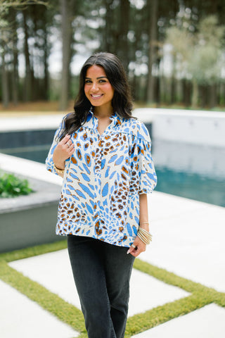 Love Always Leopard Top - Instyle Boutique