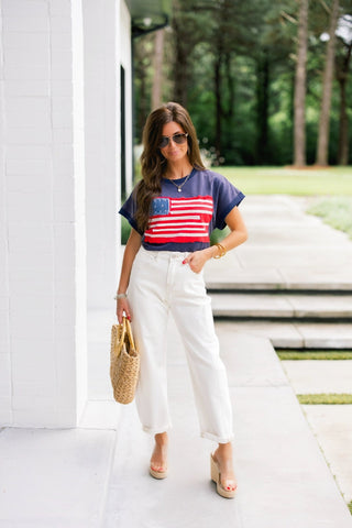 All American Vintage Top - Instyle Boutique