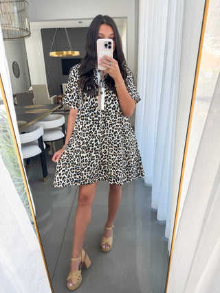 Wild About You Animal Print Dress