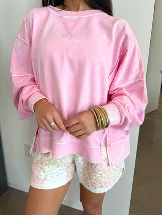 Pretty In Pastels Top - Pink - Instyle Boutique