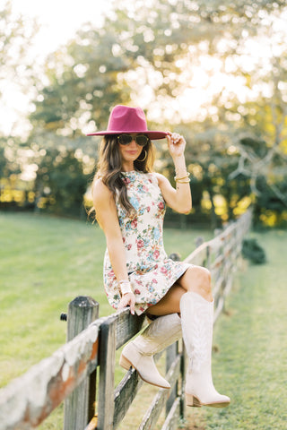 Garden Stroll Floral Dress