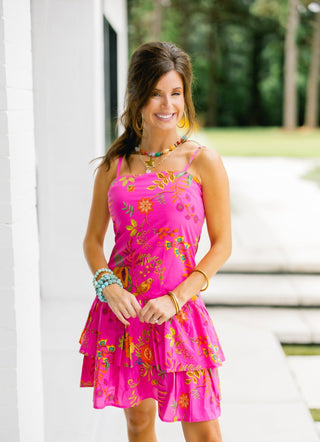 Tropicana Ruffle Mini Dress - Instyle Boutique