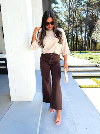 Cozy Cutie Oatmeal Sweater - Instyle Boutique