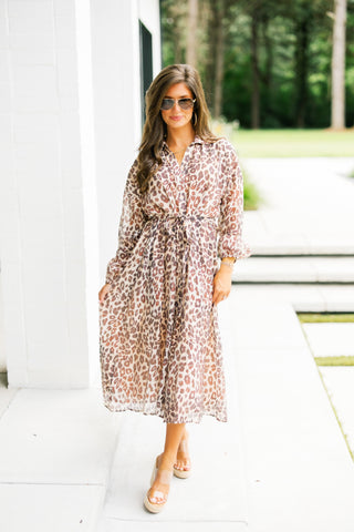 Fan Favorite Leopard Dress