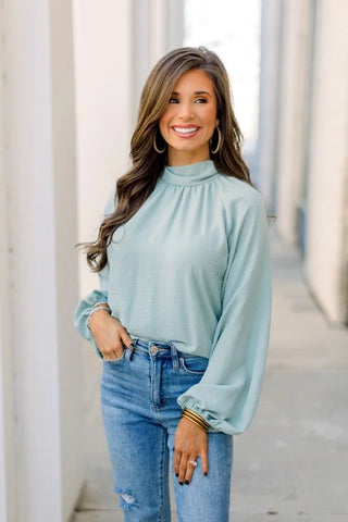 Allie Aloe Top ~BLACK FRIDAY DEAL~ - Instyle Boutique