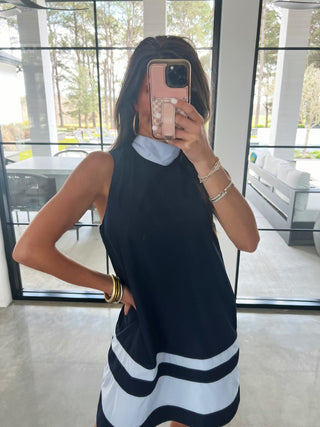 Anchors Away Navy Dress - Instyle Boutique