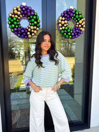 Mardi Darling Striped Top - Instyle Boutique