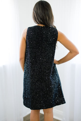 Life Of The Party Black Dress