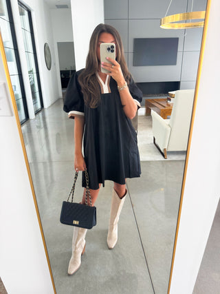 Where It Begins Black Dress