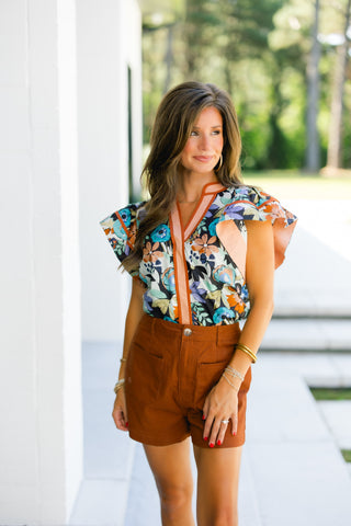 In Your Dreams Floral Top