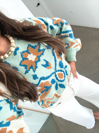 Sagebrush Mosaic Sweater
