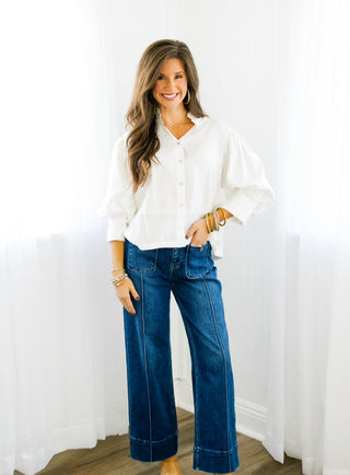 Away With You White Top