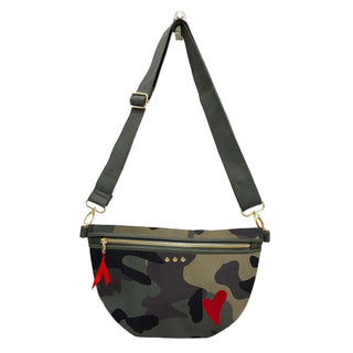 Colby Canvas Printed Bum Bag ~PREORDER~ - Instyle Boutique