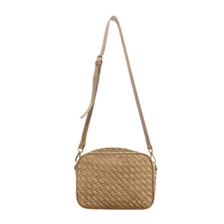 Suede Woven Willow Camera Crossbody Bag ~PREORDER~ - Instyle Boutique