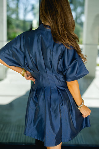 A Night On The Town Navy Dress