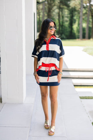 Nautical Nights Stripe Set - Instyle Boutique