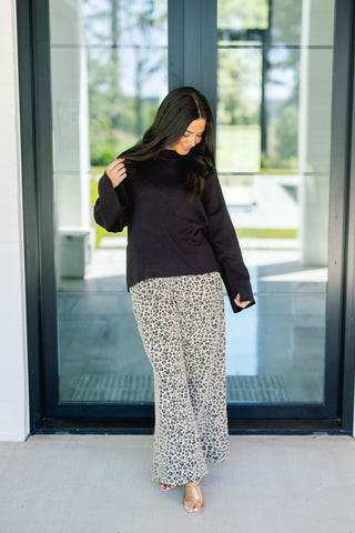 Girl Got Sass Wide Leg Pants-Stone