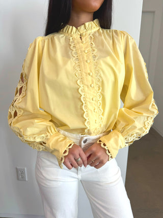 Spring Ahead Yellow Top - Instyle Boutique